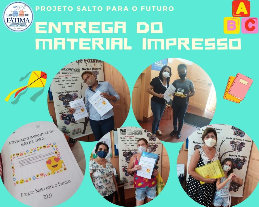 ENTREGA MATERIAL IMPRESSO ABRIL